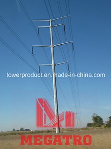 [Hot Item] Megatro 330kv Double Circuit Tangent Transmission Monopole