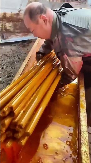 The Full Process of Bamboo Dyeing: The Beauty of Traditional Craftsmanship!