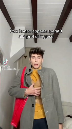 pov hanno appena sparat0 alla prof di inglese: