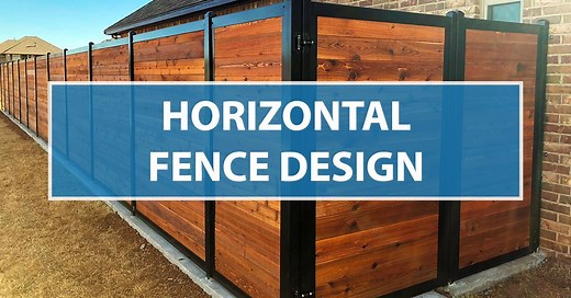 34 Stunning Horizontal Fence Design Ideas ( Expert Tips)
