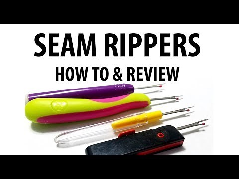 How to Use a Seam Ripper: Review & Tutorial