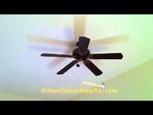 Ceiling Fan Motor Capacitor Replacement