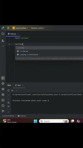 Reverse a String in Python in 5 Seconds! 🔥 | Python Slicing Trick | Reverse a String