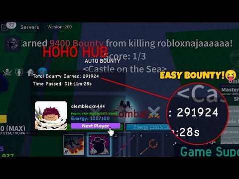 Blox Fruits - Accurate Auto Farming Bounty Script!