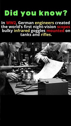 Night-Vision Goggles in WW2