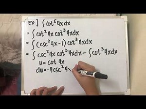 Trigonometric Integrals/Integration by Trigonometric Transformation