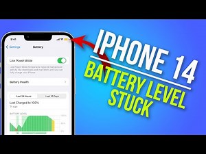 How To Fix iPhone 14 Battery Percentage Stuck