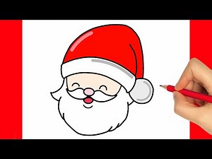 HOW TO DRAW SANTA CLAUS