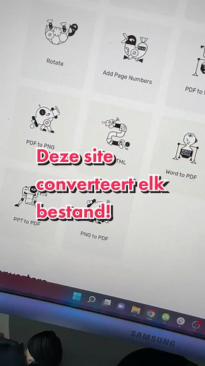 Snel afbeeldingen en files (gratis) omzetten met deze site #tech #gadget #techtips