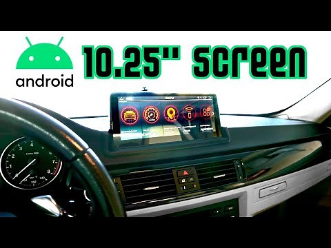 BMW 3 Series E90, E91, E92, E93 10.25" AVIN Android Infotainment Install!