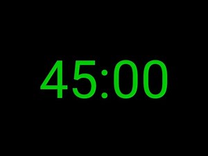45 Minute Timer