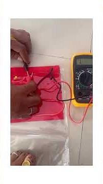 Use of Multimeter to check diode’s unidirectional flow of current