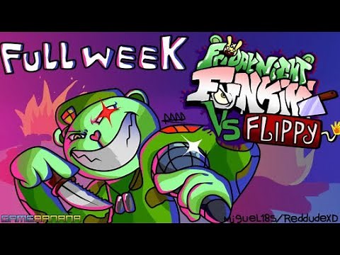 VS Flippy (FULL WEEK) - Happy Tree Friends FNF Mod - Friday Night Funkin Mods