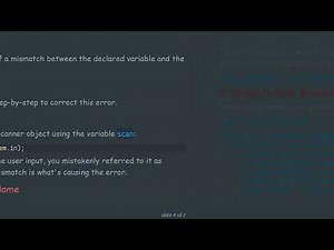Fixing the Java Scanner Error: "Cannot Find Symbol" Explained