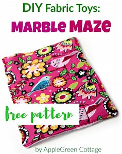 Diy Marble Maze - Free Template - AppleGreen Cottage