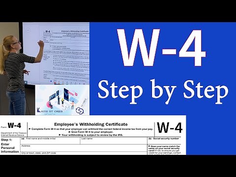 W4 tax form | w-4 tax form. How to fill out w4 tax withholding form. Step by step, w4 walk-through.