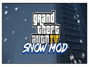 GTA IV Enhanced Snow Mod v2.0 file
