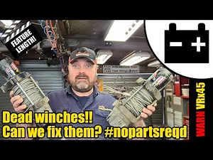 Dead winches! Can we fix them with no parts? #1491