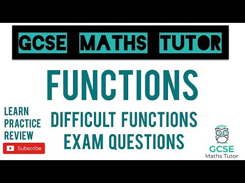 The 6 Hardest Functions Questions | Grade 7-9 Maths Series | GCSE Maths Tutor