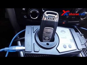 How to use VVDI2 to Program Audi A4 B8 Key