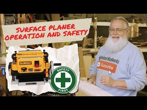 Woodworking Fundamentals Step 2: How to Operate a Surface Planer Safely
