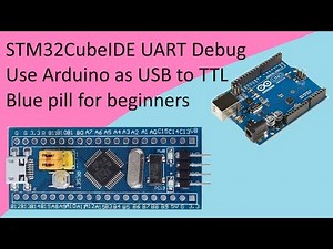 99. Send data from STM32 to PC via UART with STM32F103C8T6