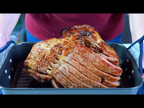 How to Cook a Ham in the Oven - Easy Glazed Ham Recipe