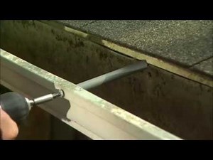 How to Fix a Sagging Gutter