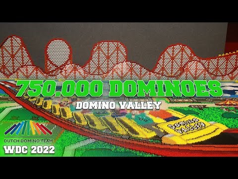 750,000 DOMINOES - WDC 2022 - DOMINO VALLEY