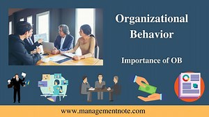 Organizational Behavior - Definition and Importance of OB | Management Notes