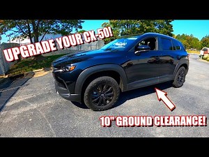 How to lift a Mazda CX-50 with the HRG Offroad 1.5 inch lift kit