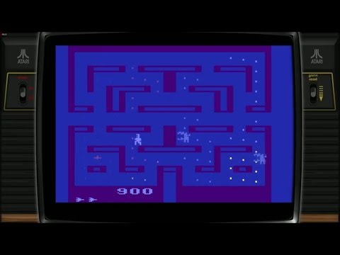 Alien (Atari 2600) Gameplay – Xenomorph Maze Hunt in 1982 Retro Classic!