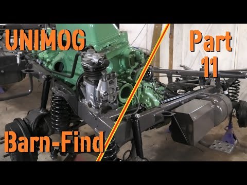 Unimog Barn Find. Part 11 - Air and batteries