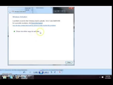 FIX 0x80072F8F Windows Activation Error Code Office 7 8 Dell Toshiba HP Lenovo Acer Sony Microsoft