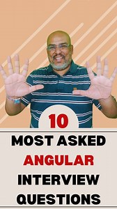 🔥 10 Most Asked Angular Interview Questions. ▶️ 25 Angular Interview Questions https://youtu.be/-jeoyDJDsSM . . . #angularinterviewquestions #angular #angularinterview | Questpond