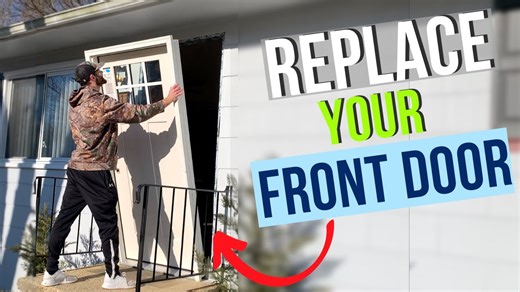 How to replace a front door without hiring a pro