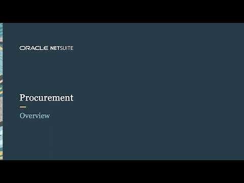 NetSuite Procurement