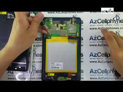 Verizon Ellipsis 8 Battery Removal