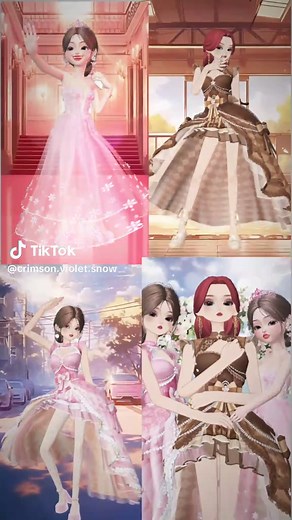 Crimson Violet Snowflake on TikTok