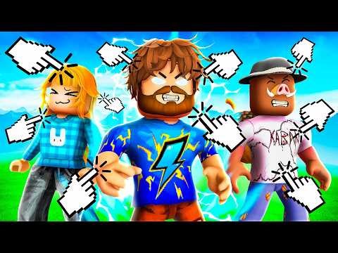 😰We Clicked 9,756,439 Times to Become GODS in Roblox! + Boar, Uni