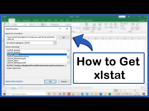 How To Get Xlstat In Excel (Installing XLSTAT Cloud In Excel)