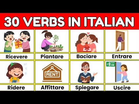 Verbs in Italian | Learn Italian for Beginners | Italian A2 | Verbi Italiano