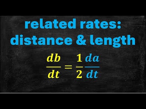 Related Rates: Distance & Length
