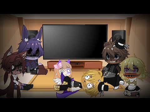 •Fnaf 1+?? reacts to Sister Location memes!• [read description for warnings]