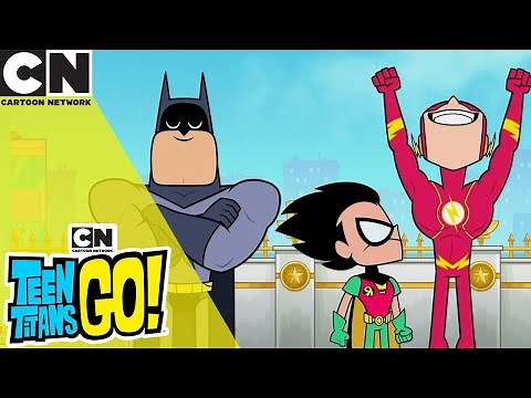 Teen Titans Vs Justice League | Teen Titans GO! |Cartoon Network UK