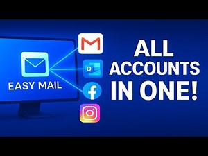 Easy Mail App for Windows 11 | All Email & Social Accounts in One Place!