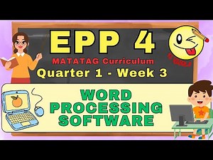 EPP 4 MATATAG Curriculum Quarter 1 - Week 3 (Lesson Slides)