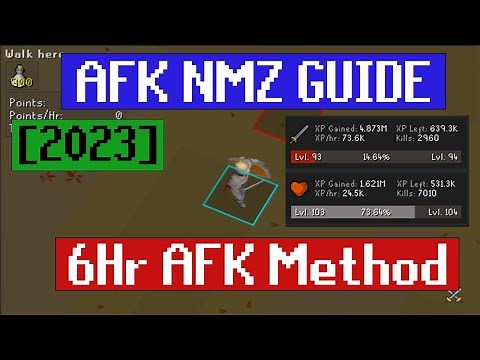 AFK NMZ Guide [2023] 6 Hour AFK Method - OSRS