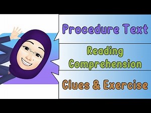 PROCEDURE TEXT : PEMBAHASAN SOAL-SOAL READING (BAHASA INGGRIS SMP KELAS 9)