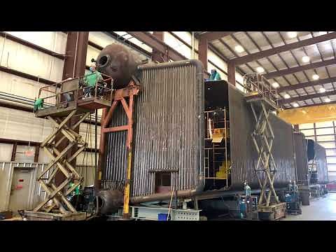 How are Industrial Watertube Boilers Made | Cleaver-Brooks